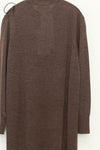 SWAYING 24 Early Spring Long Sleeve Cashmere Dress SW-SW25PS2L06-ZONG Brown SW25PS2L06